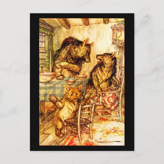 ポストカード – ヴィンテージイラストレーション – ラッカム36 (正面)