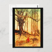 ポストカード – ヴィンテージイラストレーション – ラッカム37 (正面/裏面)