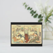 ポストカード – ヴィンテージシカゴトラベルアート1 (スタンド正面)