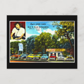 ポストカード – ヴィンテージダラスアートワーク–18 (正面)