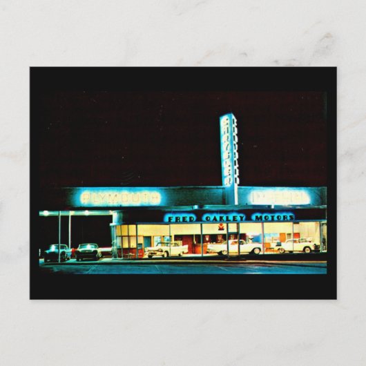 ポストカード – ヴィンテージダラスアートワーク–29 (正面)