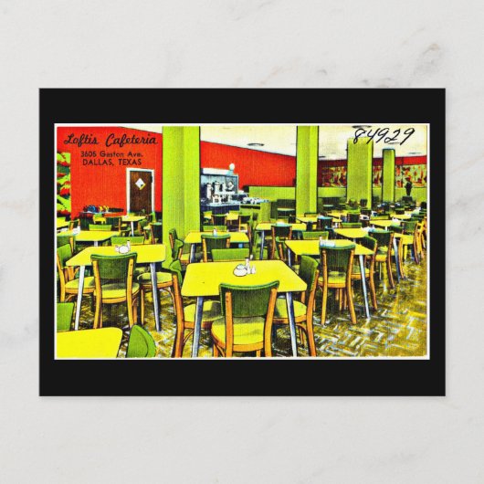 ポストカード – ヴィンテージダラスアートワーク–46 (正面)