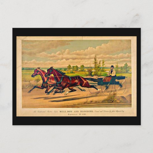 ポストカード – ヴィンテージボストンアートワーク–41 (正面)