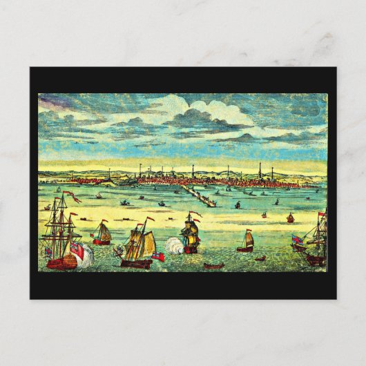 ポストカード – ヴィンテージボストンアートワーク–43 (正面)