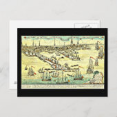 ポストカード – ヴィンテージボストンマップ–17 (正面/裏面)