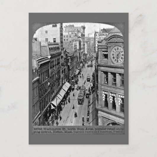 ポストカード – ヴィンテージボストン写真34 (正面)