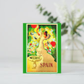 ポストカード – ヴィンテージ旅行 – スペイン10 (スタンド正面)