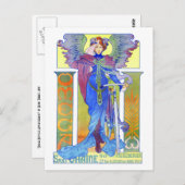 ポストカード：ヴィンテージ自転車Ad-Henri Thiret ポストカード (正面/裏面)