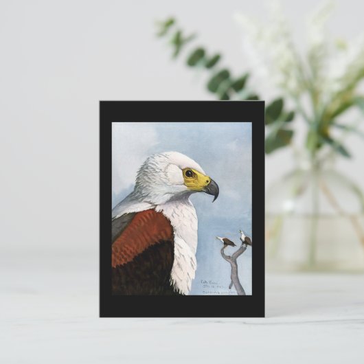 ポストカード-ヴィンテージ シカゴ アート-アビシニアンの鳥 9 ポストカード (スタンド正面)