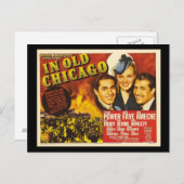 ポストカード-ヴィンテージ シカゴ アート-オールド シカゴ ポストカード (正面/裏面)