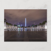 ポストカード 世界大戦 II 記念碑 - ワシントン D.C. (正面)