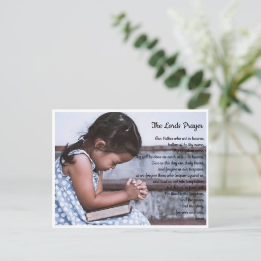 ポストカード - 主の祈り (スタンド正面)