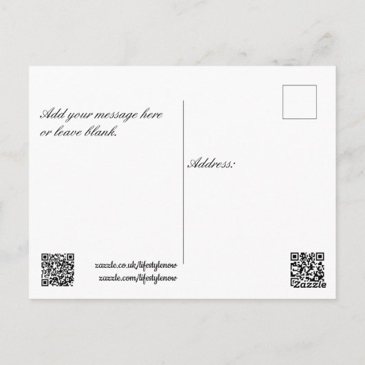 ポストカード - 主の祈り (裏面)