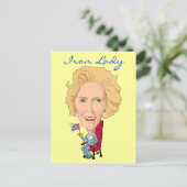 ポストカード 元英国首相 アイアンレディ (スタンド正面)