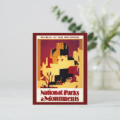 ポストカード – 南西のVentage旅行 – プエブロ (スタンド正面)