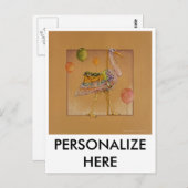 ポストカード – 回転木馬ストーク (正面/裏面)