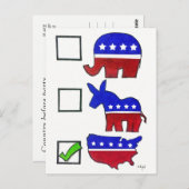 ポストカード:国(パーティー前) ポストカード (正面/裏面)