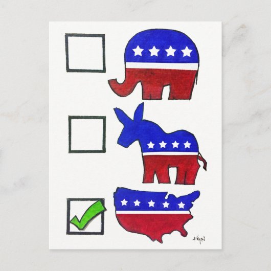 ポストカード:国(パーティー前) ポストカード (正面)