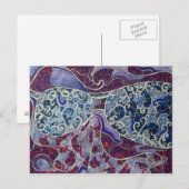 ポストカード:『夜のサングラス』 ポストカード (正面/裏面)