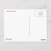 ポストカード： "子犬、4週間の古い" ポストカード (裏面)