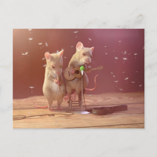 ポストカード：「小さなアーティスト」 ポストカード