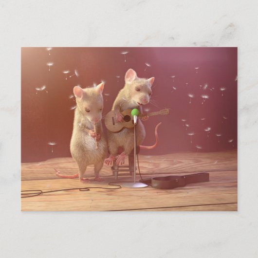 ポストカード:「小さなアーティスト」 ポストカード (正面)