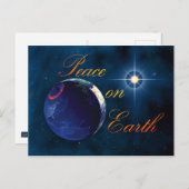 ポストカード 平和な地球 (正面/裏面)