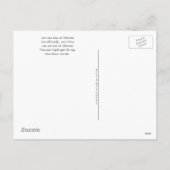 ポストカード(引用文):来クリスマスに恋を落とす シーズンポストカード (裏面)