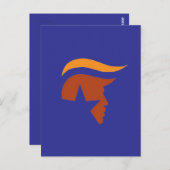 ポストカード – 愛国的なプロフィール (正面/裏面)