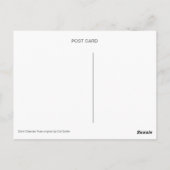 ポストカード – 暗いさくらんぼ (裏面)