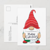 ポストカード - 楽しいクリスマス ノーム (正面/裏面)