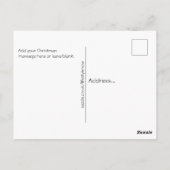 ポストカード - 楽しいクリスマス ノーム (裏面)