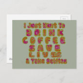 ポストカード 横向き テンプレート (正面/裏面)