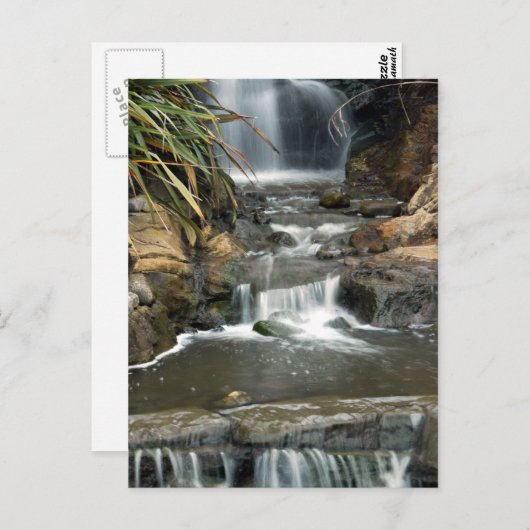 ポストカード - 滝 (正面/裏面)