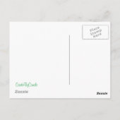 ポストカード　漫画効果の黄色いひまわり ポストカード (裏面)