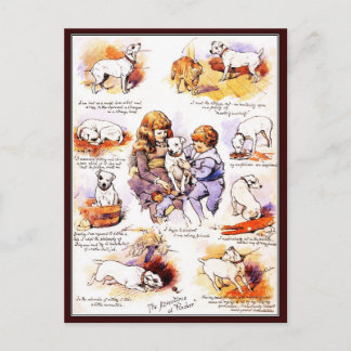 ポストカード：犬のピンチャーの冒険 ポストカード