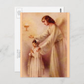 ポストカード:私のハートがあなたを認識 ポストカード (正面/裏面)