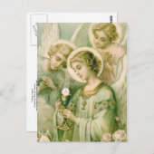 ポストカード: 私の魂はヴェールを裂く ポストカード (正面/裏面)