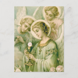 ポストカード: 私の魂はヴェールを裂く ポストカード