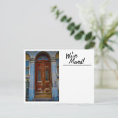 ポストカード:移行しました。移動により、お客様独自の文字を追加 ポストカード (スタンド正面)