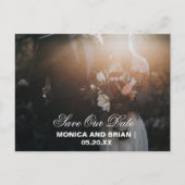 ポストカード、結婚のポストカード、結婚式招待状 ポストカード (正面)