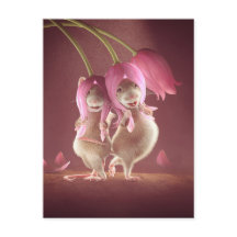 ポストカード：「美しい願い」