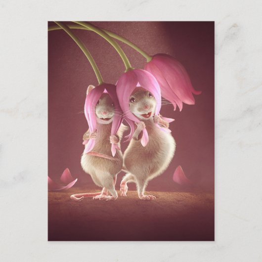 ポストカード:「美しい願い」 ポストカード (正面)