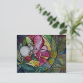 ポストカード:『花の蜘蛛』 ポストカード (スタンド正面)