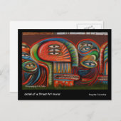 ポストカード:落書きアイズ ポストカード (正面/裏面)