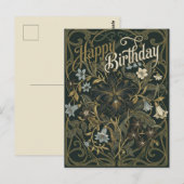 ポストカード 誕生日おめでとう (正面/裏面)