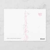 ポストカード - 誕生日ケーキ (裏面)