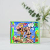 ポストカード-誕生日ポストカード ポストカード (スタンド正面)