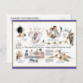 ポストカード – 1956 PanAmerican Airways誌の広告。 (正面/裏面)