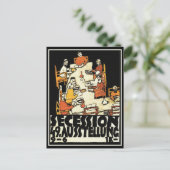 ポストカード： 49th Secession Austelung by Schiele ポストカード (スタンド正面)